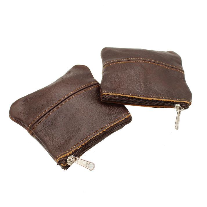 Leather Twin Coin Purses - Image 3