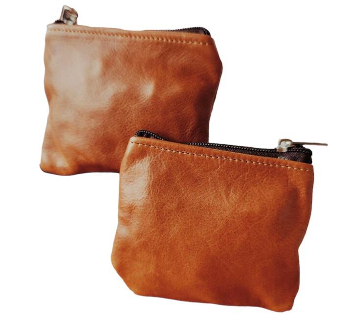 Leather Twin Coin Purses - Image 6