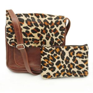 Cheetah Handbag and Purse Combo
