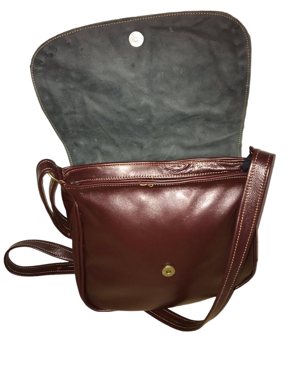 Genuine leather Pascal crossbody handbag - Image 4
