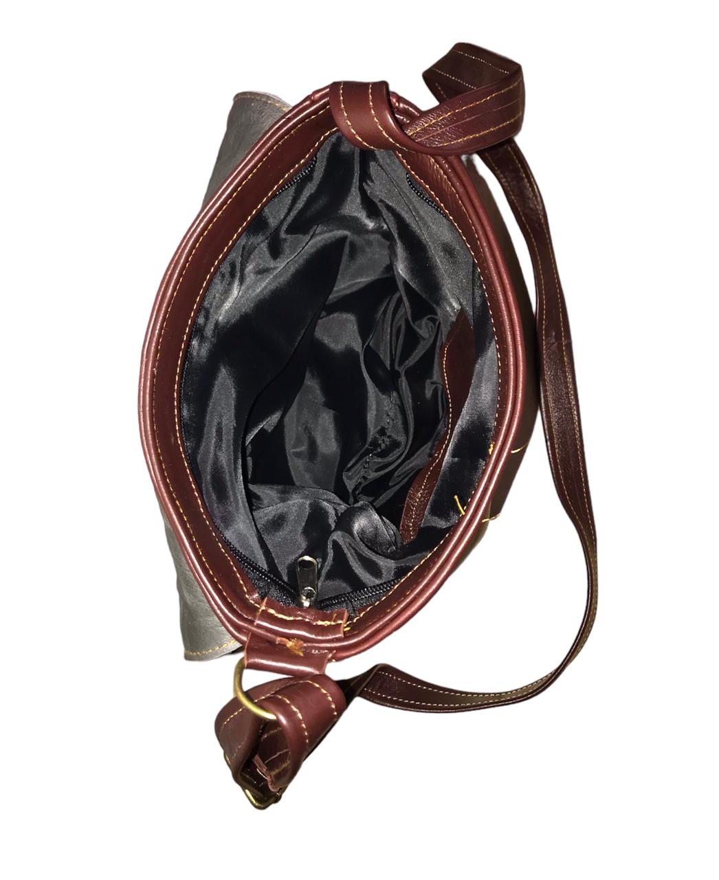 Genuine leather Pascal crossbody handbag - Image 5