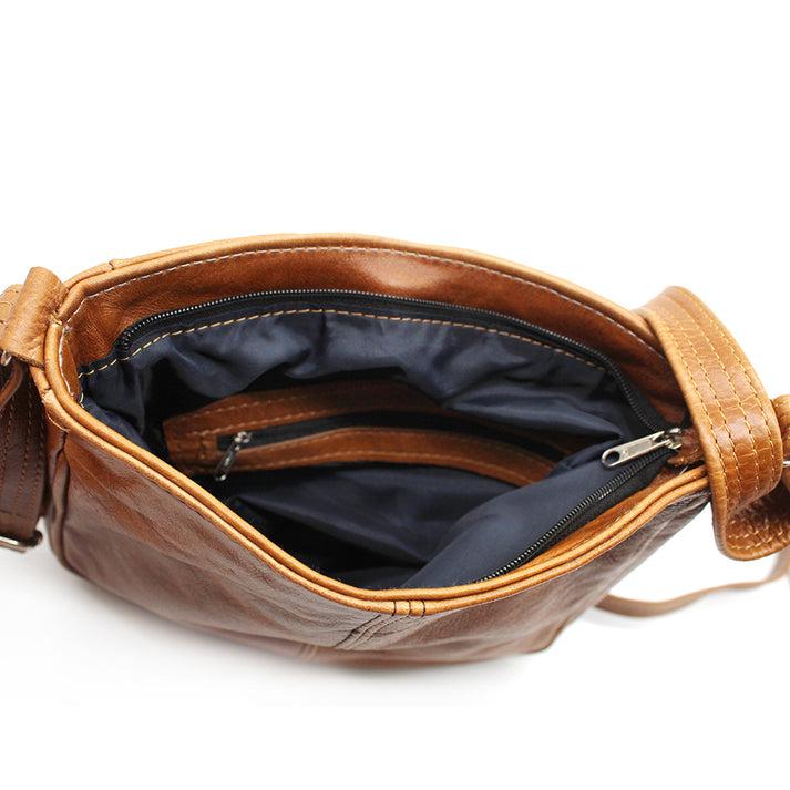 Genuine leather Pascal crossbody handbag - Image 8